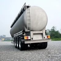 LESU Metal 1/14 40Ft Oil Tank Gas-Tanker Semi Trailer For RC Tamiyay Tractor Truck Remote Contro Toys Car Model Th14463 2