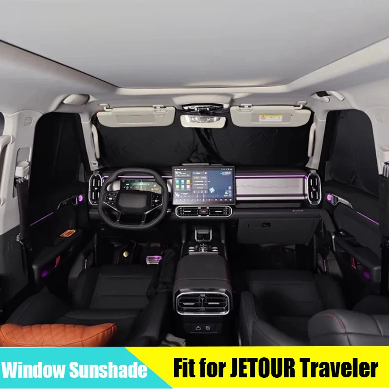

Автомобильный солнцезащитный козырек для окон подходит для Chery JETOUR Traveler T2 2023 2024 автомобильный боковой козырек от солнца занавеска для конфиденциальности запасные части для внешней отделки