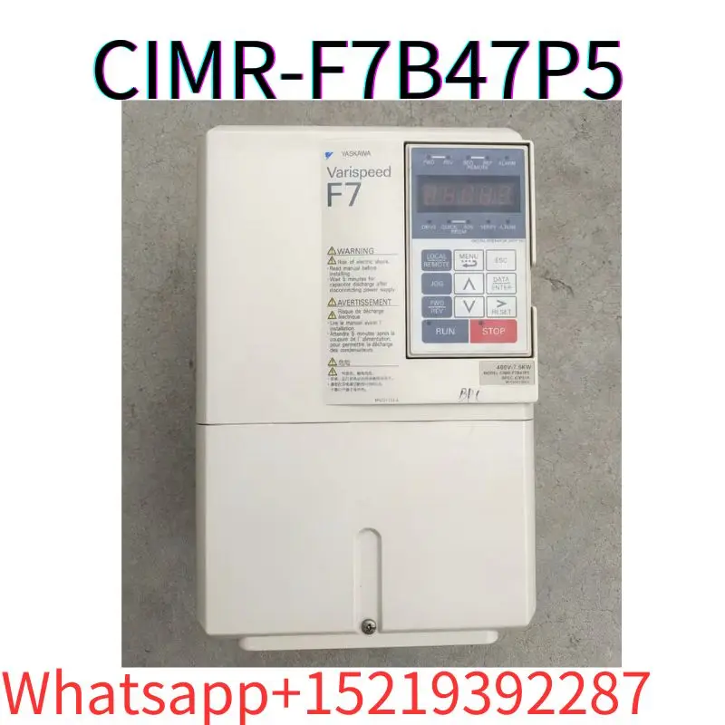 

second-hand F7 series CIMR-F7B47P5 7.5kw tested ok