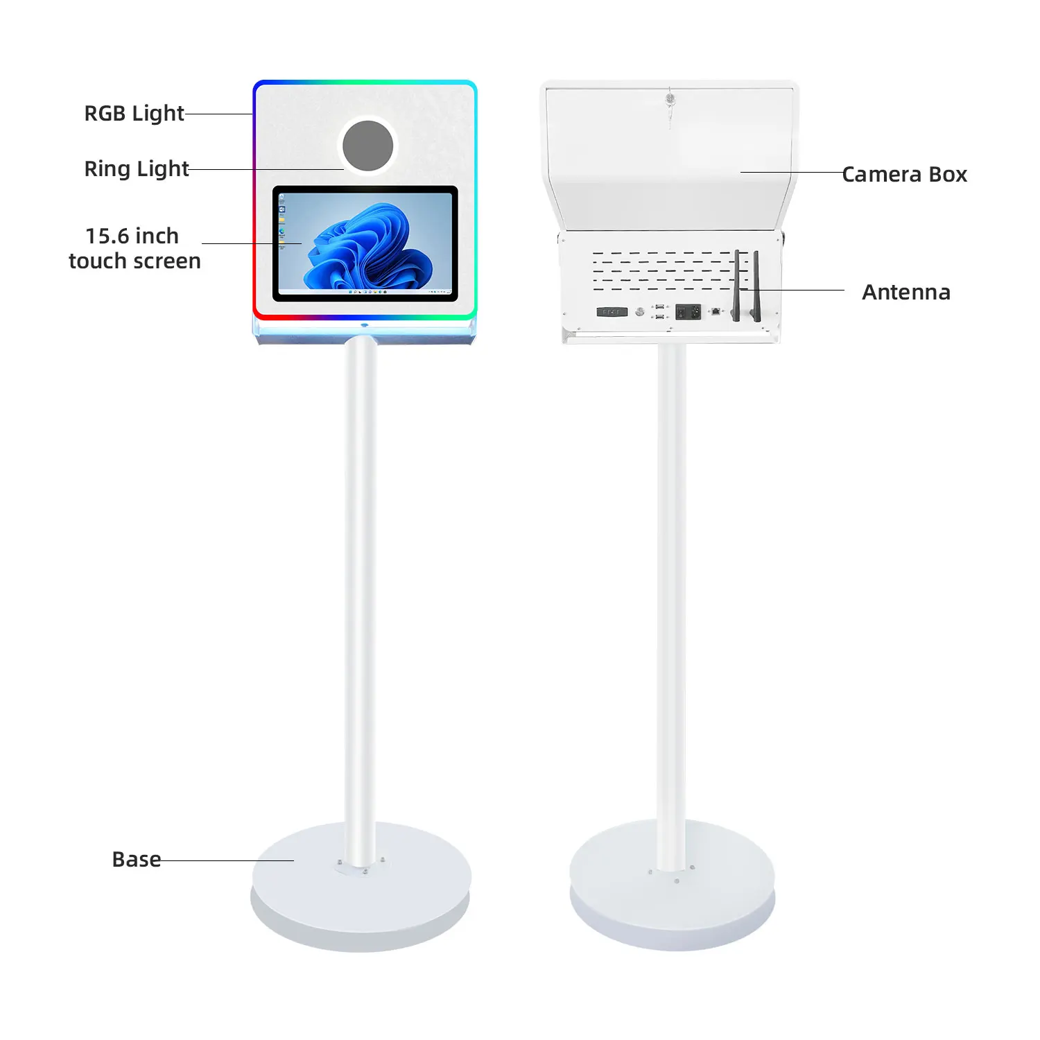 Professional Photobooth Mariage 15.6 Inch dslr Photo Booth Photographic Camera Studio Kit Shooting Accessories for Wedding Party