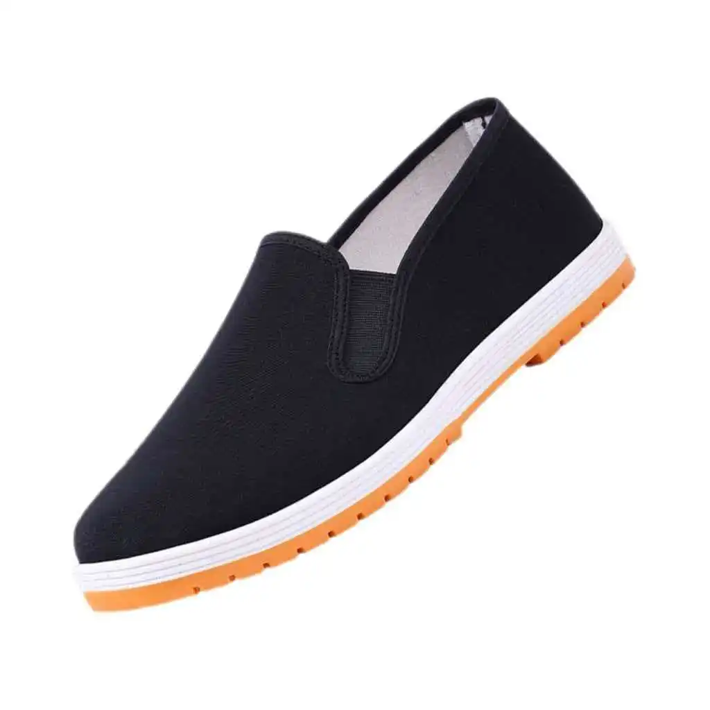 Mocassins homme toile respirants grande taille