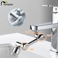 1080° Universal Rotation Faucet Extender Splash Proof Water Tap 2 Mode Sprayer Head Washbasin Robot Arm Tap for Kitchen Bathroom 1