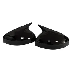 Enhanced Rearview Side Mirror Cover Wing Cap for Audi A1 Series (2011 - 2018) (Glossy Black)