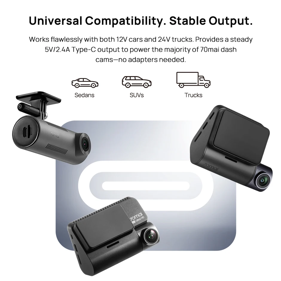 70mai Hardwire Kit UP06 Parking Surveillance Cable for 70mai Type