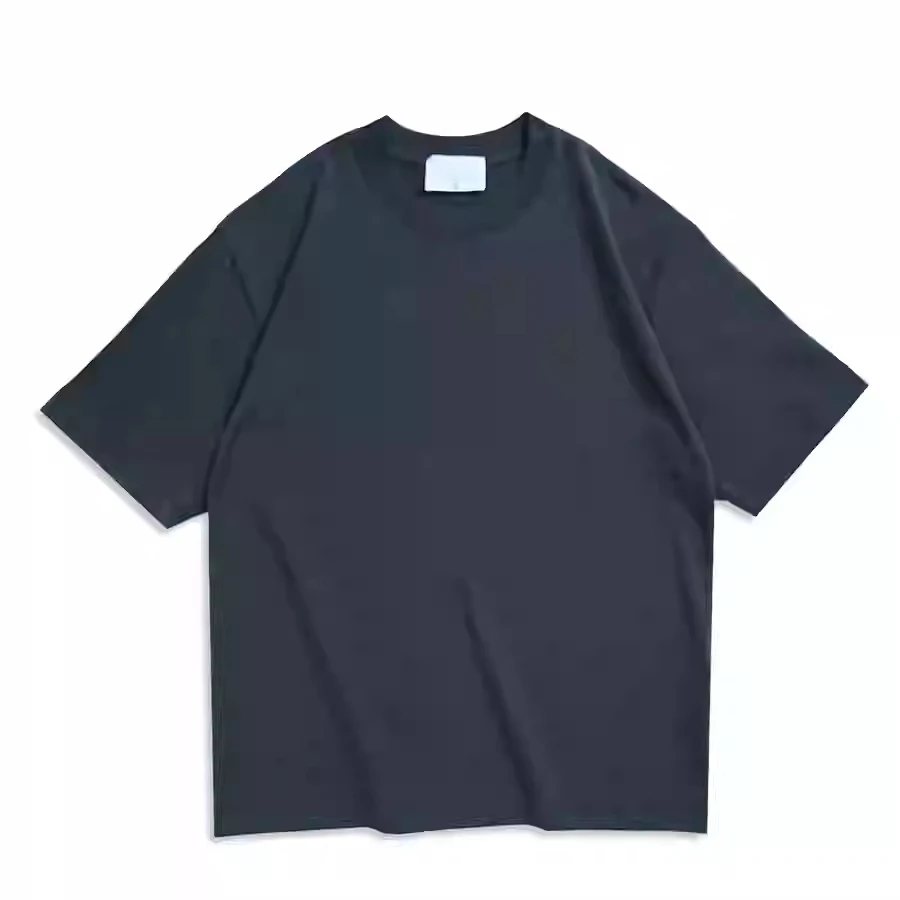 Summer Loose Pure Cotton Breathable Cool Comfortable Men's Short-sleeved Favorite Coat All The Trend Tee 4