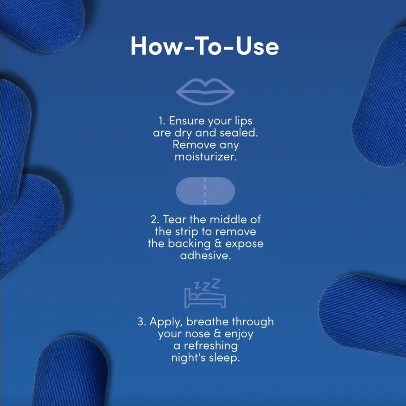 30/60Pcs Sleep Mouth Tape Anti Snoring Strips Best Breathing Nasal Strips Medical Grade Improved Sleeping Snoring Relief 3