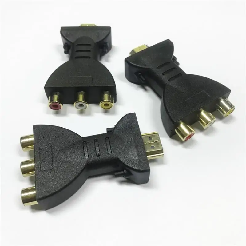 1080P HDMI 호환 RCA AV 어댑터 HDTV - AV RCA 컨버터 오디오 비디오 케이블 HDTV - AV 컨버터 케이블 (HD TV 박스 DVD용)
