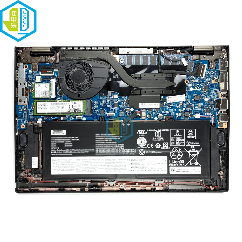 Computador Portátil Cpu Ventiladores de Refrigeração para Lenovo Thinkpad L13 Yoga Gen s2 5th Yoga Gen L13 Ns85c46 Cooler Radiador Legal Novo - Imagem 3