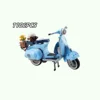 1106PCS Roman Holida Vespa 125 Compatible 10298 Technical Famous Motorcycle City Building Blocks MOTO Toys For Kids Gift 1