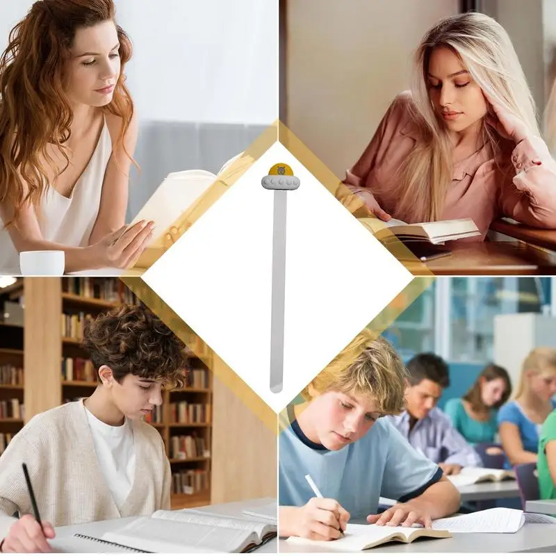 Alien Bookmark Glowing Page Marker 3D Bookmarks From Outer Space Page Markers Decorative Book Holder For Book Lovers For Reading