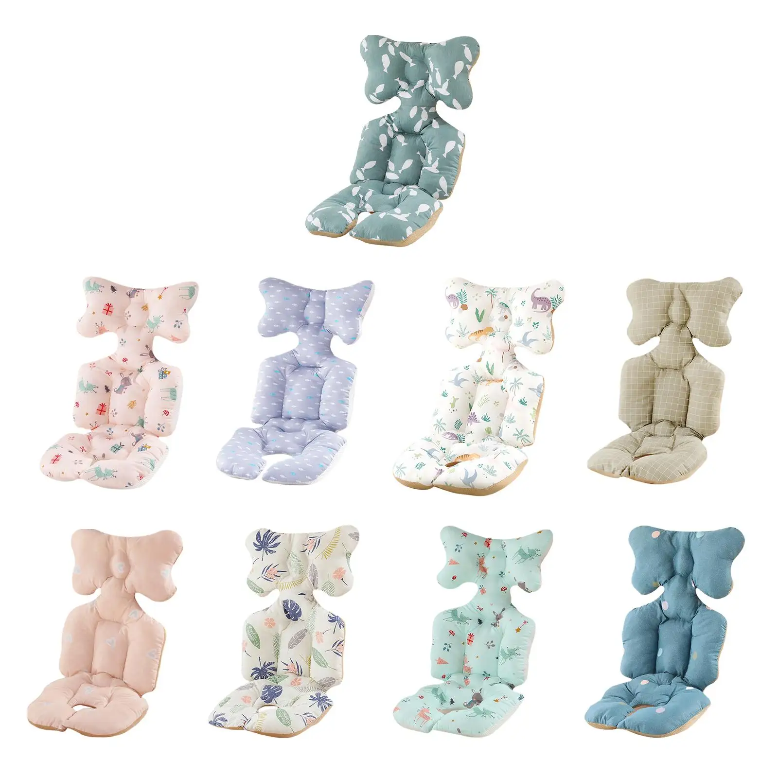 Kids Stroller Cushion Comfortable Soft All Seasons Seat Pads Cart Mat for Car Stroller Pushchair Pram Accessory seat cushion safety seat mat car seat mat