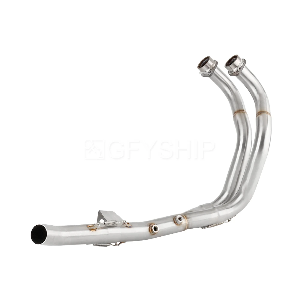 For Yamaha Tenere 700 2021 to 24 2025 XTZ 690 T7 Euro 5+ For Original Muffler Escape Motorcycle Exhaust Header Link Pipe Slip-on