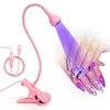 Gel Nail Polish Drying UV Lamp USB Mini Lamp Nail Enhancement UV Glue Curing Lamp Flexible Nail Clip and Pedicure Tool 1