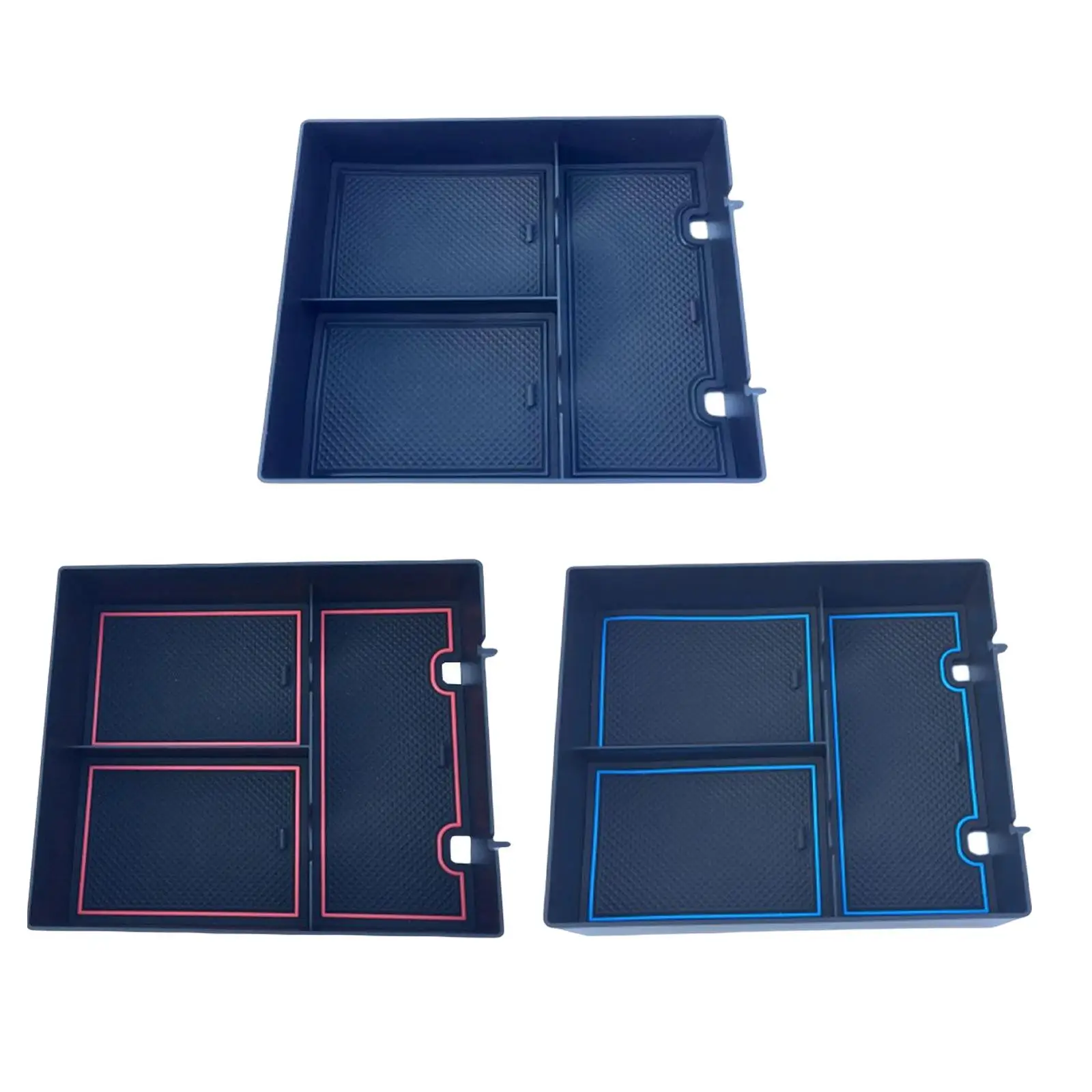 Sostituzione Dell'Organizzatore Della Console Centrale Bracciolo Premium Nascosto Cubby Cassetto Bracciolo Console Insert Box Per Rivian R1T R1S 2022