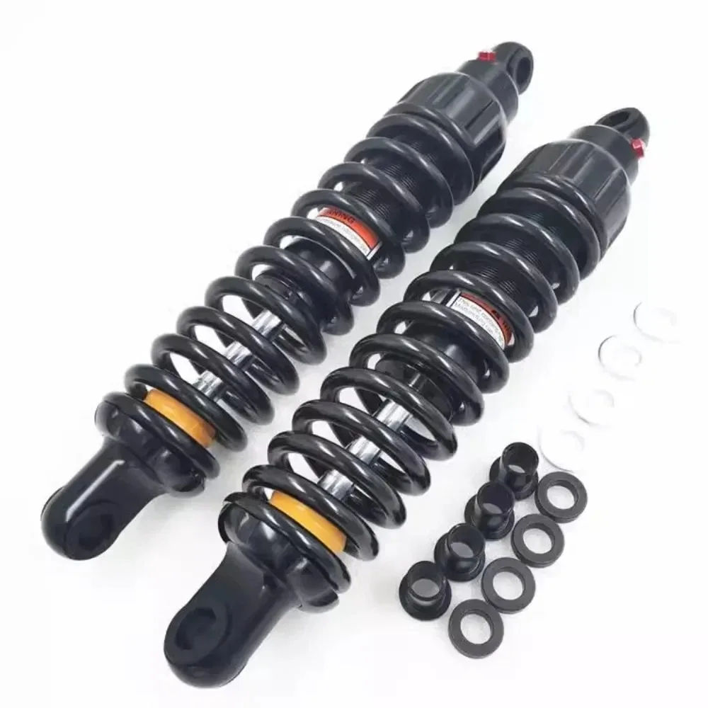 305mm 325mm 343mm 345mm 9mm 스프링 오토바이 충격 흡수 장치 서스펜션 낙하 방지 장치 (할리 혼다 야마하 스즈키 BMW 용)