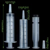 20-150ml Measuring Syringe Glue Filling Plastic Syringe Nutrient Sterile Without Needle Watering Refilling for Animal Feeding 6
