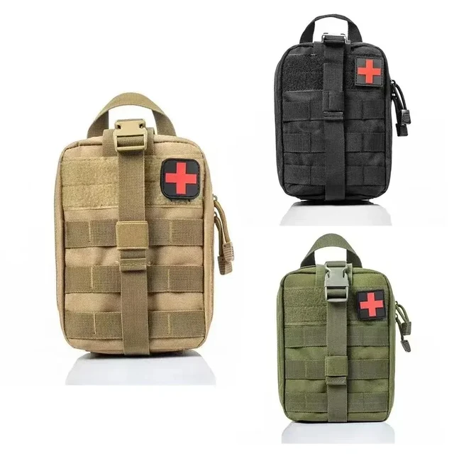 Tactical First Aid Kits Medical Bag Emergency Outdoor Hunting Car Camping Molle Survival Tool EDC Pouch Organizer 1