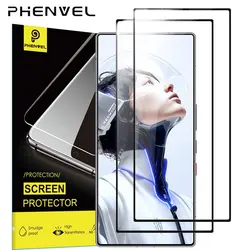 Oleophobic Anti - Explosion Tempered Glass Screen Protector - 2 Screen 1 Lens