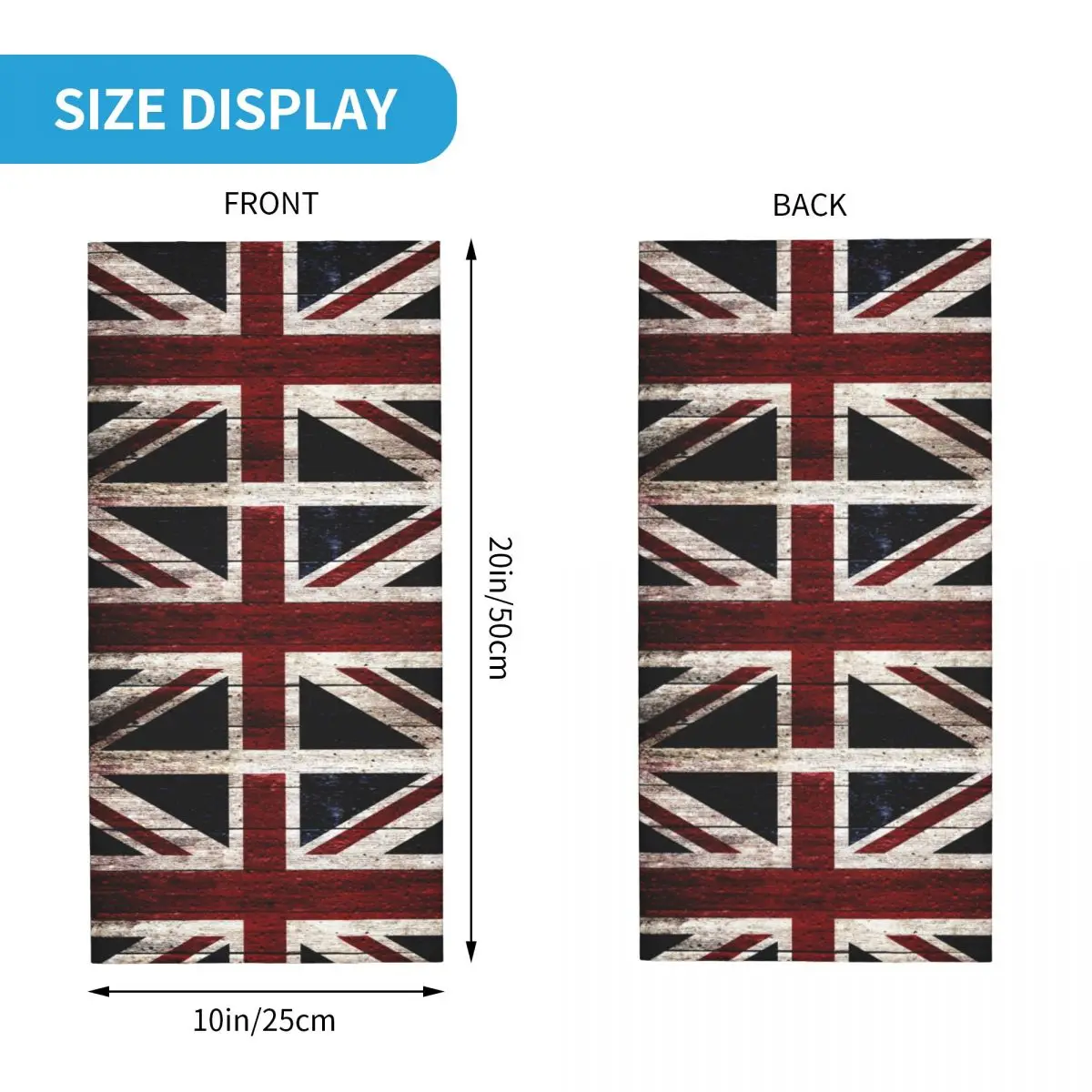 Union Flag Winter Neck Warmer Men Windproof Wrap Face Scarf For Ski United Kingdom Country Gaiter Headband bandana neck warmer fleece neck warmer