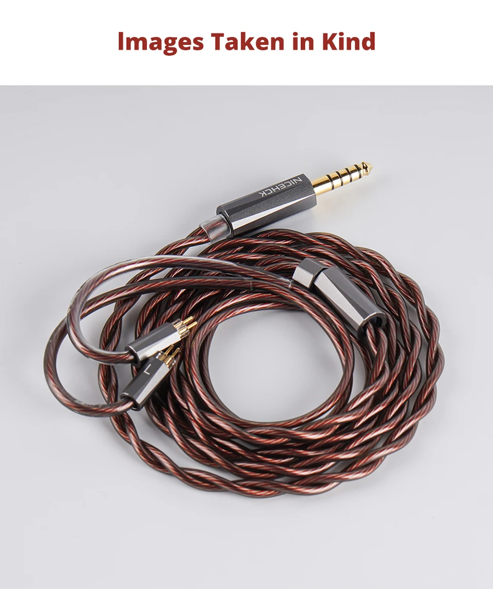 NICEHCK BerryJam IEM Kopfhörer-Upgrade-Kabel 7N Hochreiner Draht 2Pin/QDC für NX8 DUSK Zero kadenz Vivace GATE DaVinci Himalaya – Detail 9