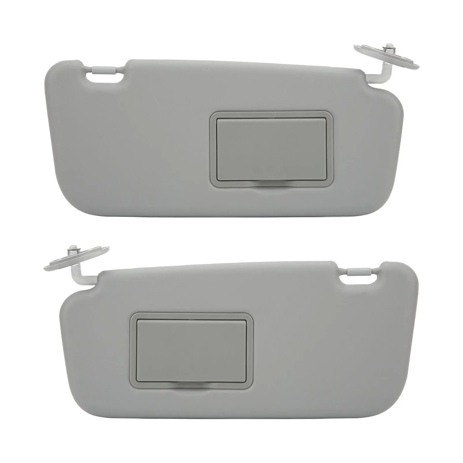 Auto Zonneklep, Auto Binnen Zonneklep Verblindingsbescherming Grijs 85220 1C200QS Vervanging voor GETZ 2002-2011 (rechts)(Links