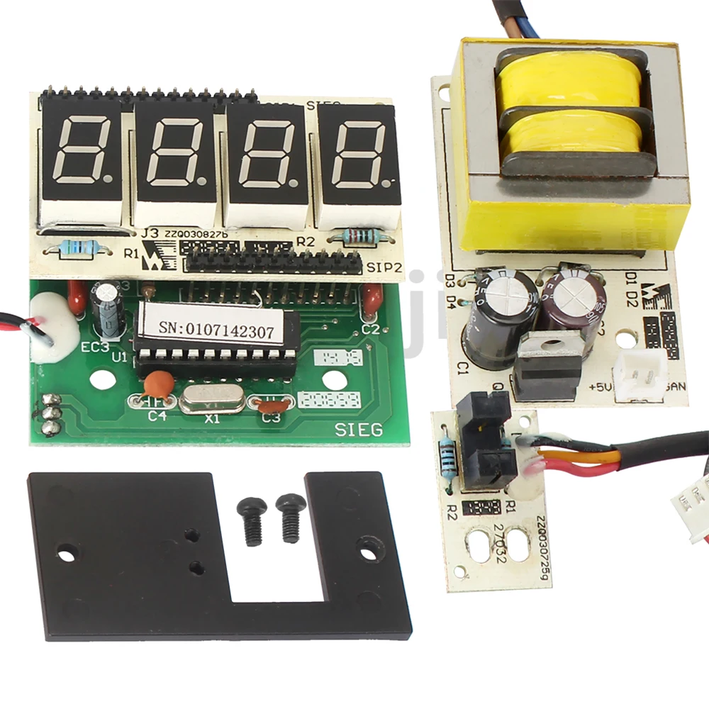 110V/220V 350W 선반 속도 제어 박스 어셈블리 SIEG C3&JET BD-7 제어 박스 어셈블리 전기 회로 보드 장착 박스