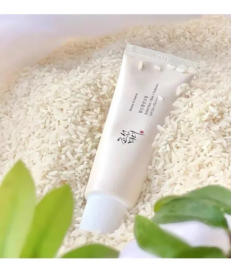 50ml Spf 50+ Korean Rice Extract With Sun Protection And Moisturize Properties Is Suitable For Sensitive Skin With Sunscreen Oil