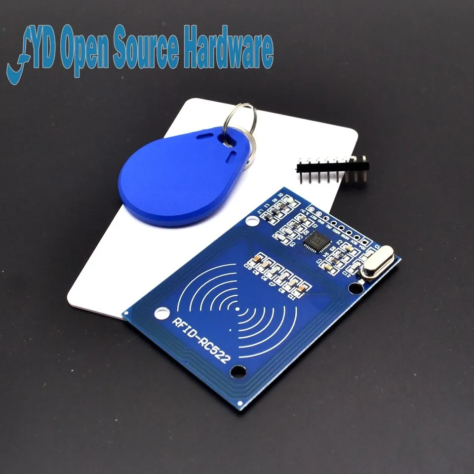 MFRC-522 RC522 RFID RF sensor module + S50 Card + Keychain   raspberry pi