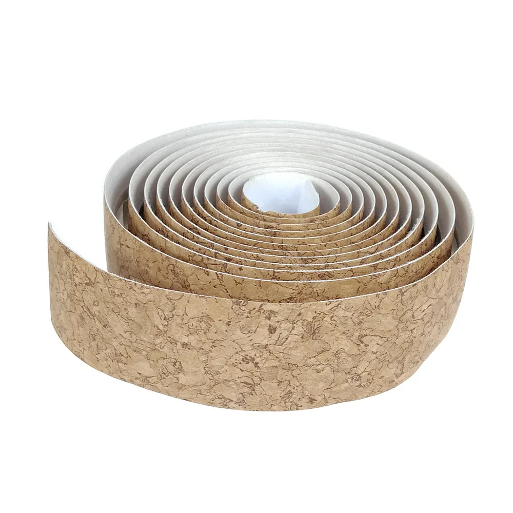 New Bicycle Handlebar Tape Wood Grain Tape MTB Road Bike EVA Handlebar Belt Cycling Handle Anti-slip Belt Wrap +2 Bar