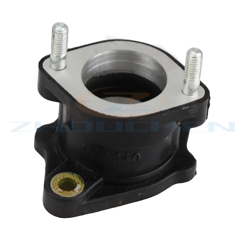 Motorcycle Carburetor Motocross Carburetor Adapter Air Inlet Rubber Mounting Manifold Adapter For Honda 125ccCG125 GY156FMI 157FMI CG 125 ZJ125 ZJ 125
