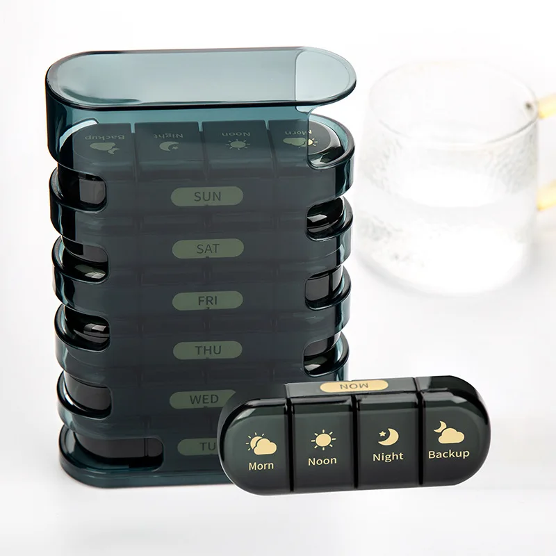 One-week-21-28-medicine-box-sub-packing-box-go-out-portable-medicine ...