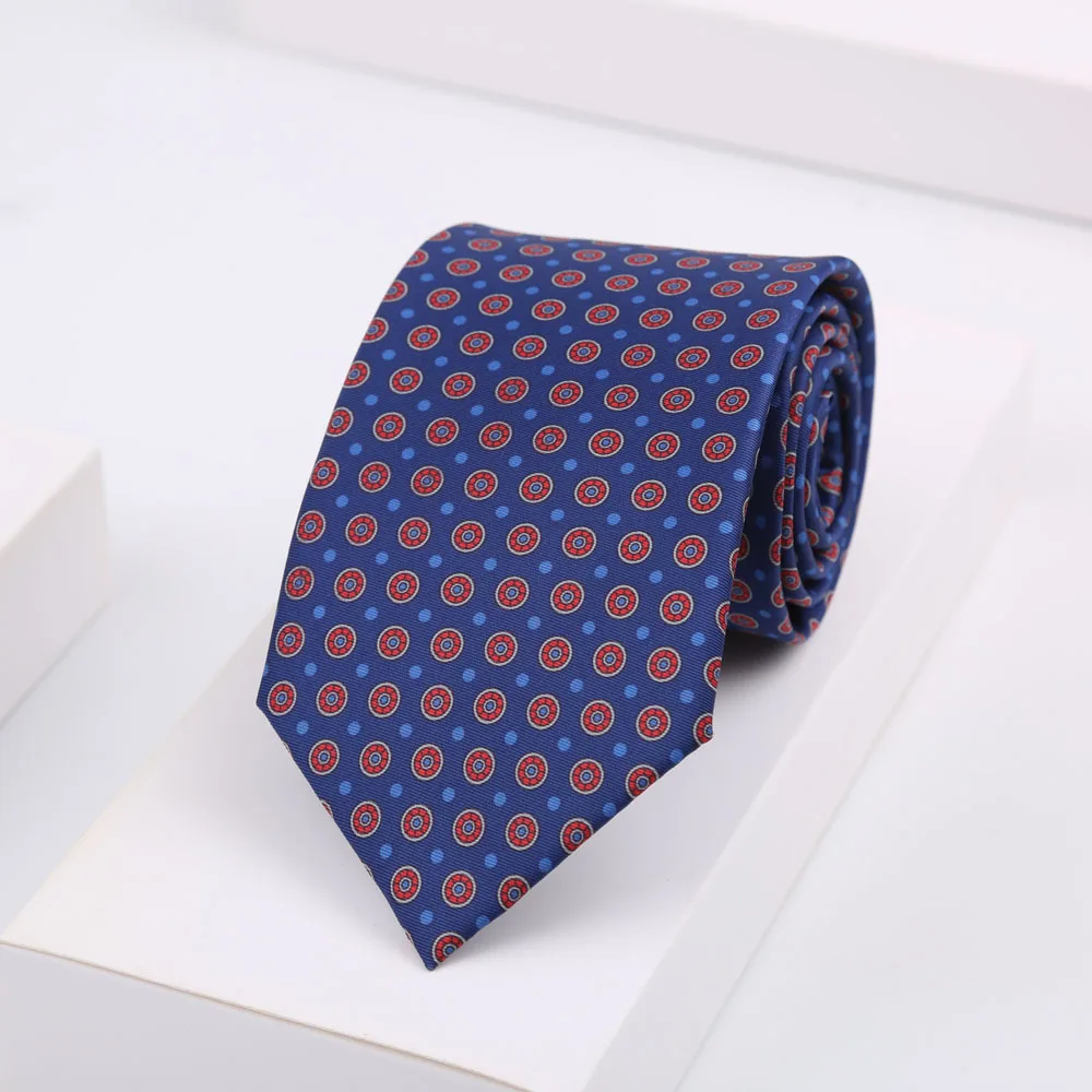 Herren-Krawatten mit Polka-Dot-Jacquardmuster für Geschäftsmänner, Weiche Neuartige Krawatte, Gravata für Hochzeiten und Partys, Krawatten für Smokings und Festliche Anlässe – Detail 15