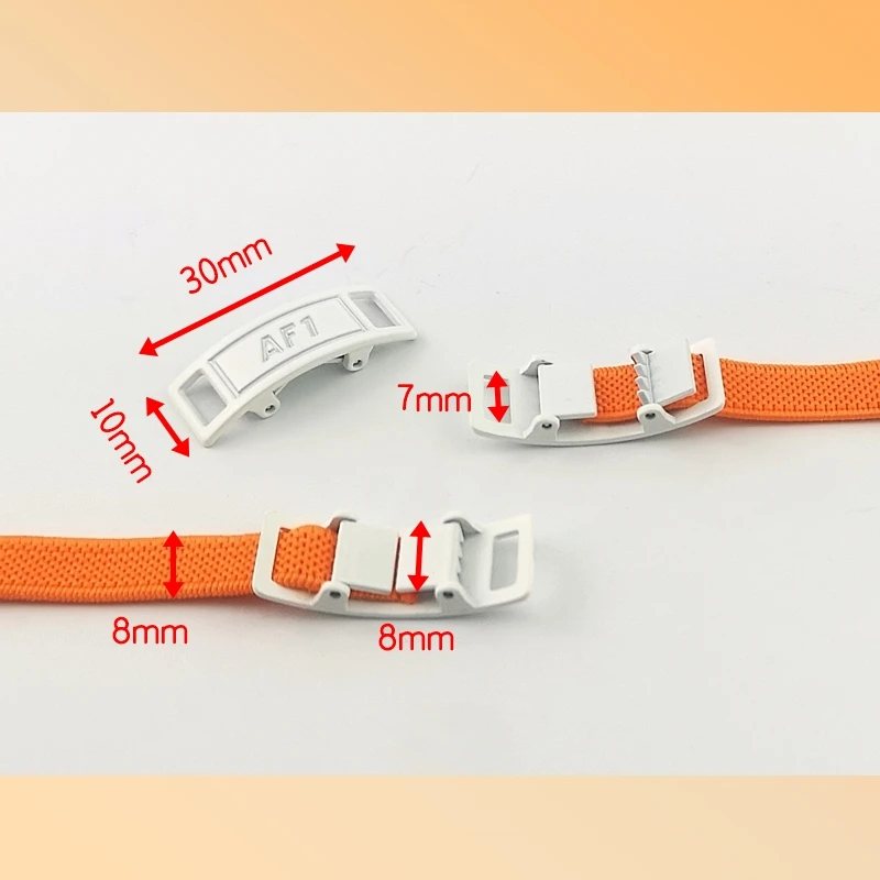 مرونة حذاء رياضة أربطة الحذاء للأطفال والكبار ، لا الأربطة حذاء التعادل ، مشبك منحني ، اتسعت رباط الحذاء المسطح للأحذية ، تصميم جديد ، 8 مللي متر