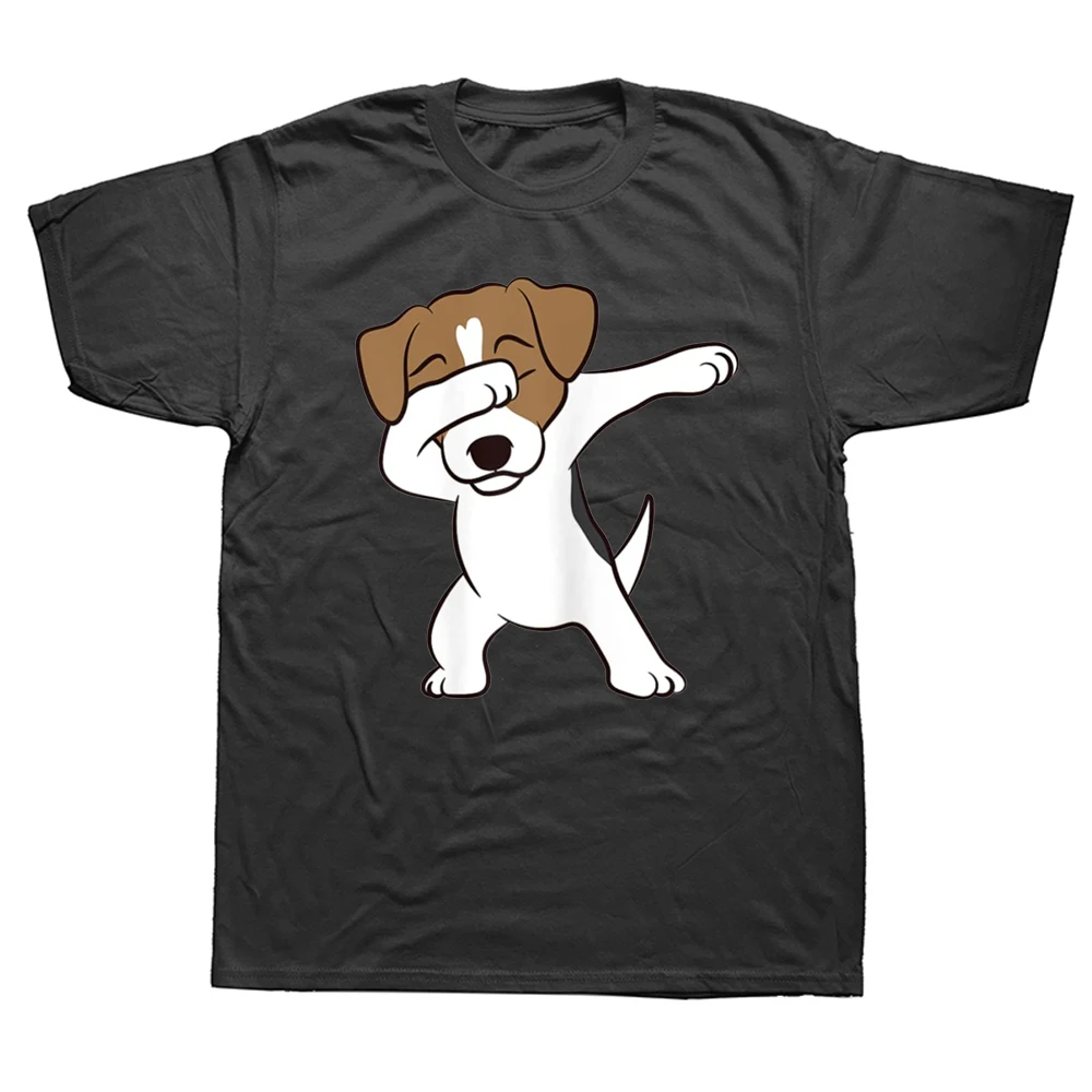 

Funny Dabbing Jack Russell Terrier Dog T Shirt Birthday Gifts Summer Style T-shirt Mens Clothing Graphic Streetwear Short