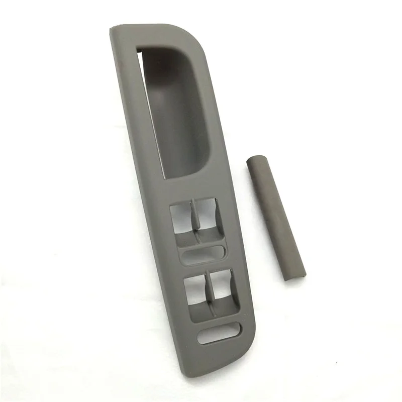 VW 파사트 B5 98-05 용 그레이 인테리어 문짝 풀 핸들 창 컨트롤패널, 하이 퀄리티 가죽 페인트, 8 개