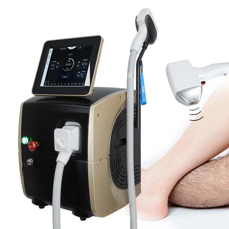 

High Power Permanent Painless Hair Removal 808nm Diode Laser Hair Removal Machine Face Body Hair Removal Rejuvenation Device Vey
