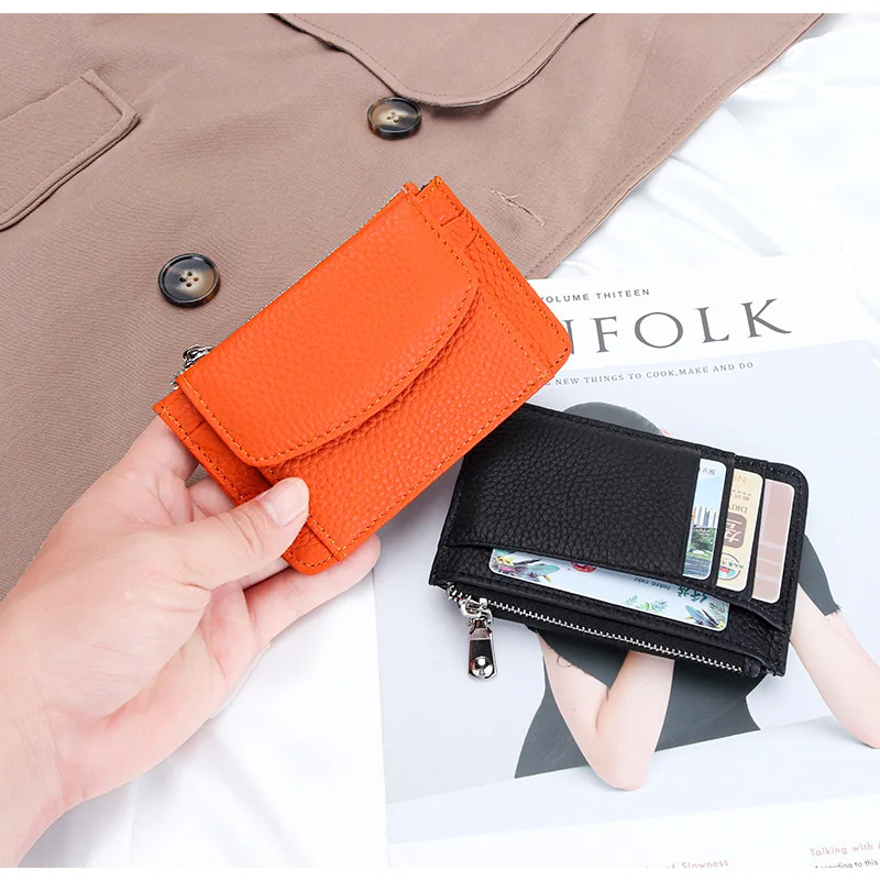 Women's Small Wallet Leather Mini Purse Bifold Credit Card Holder Coin  Pocket US