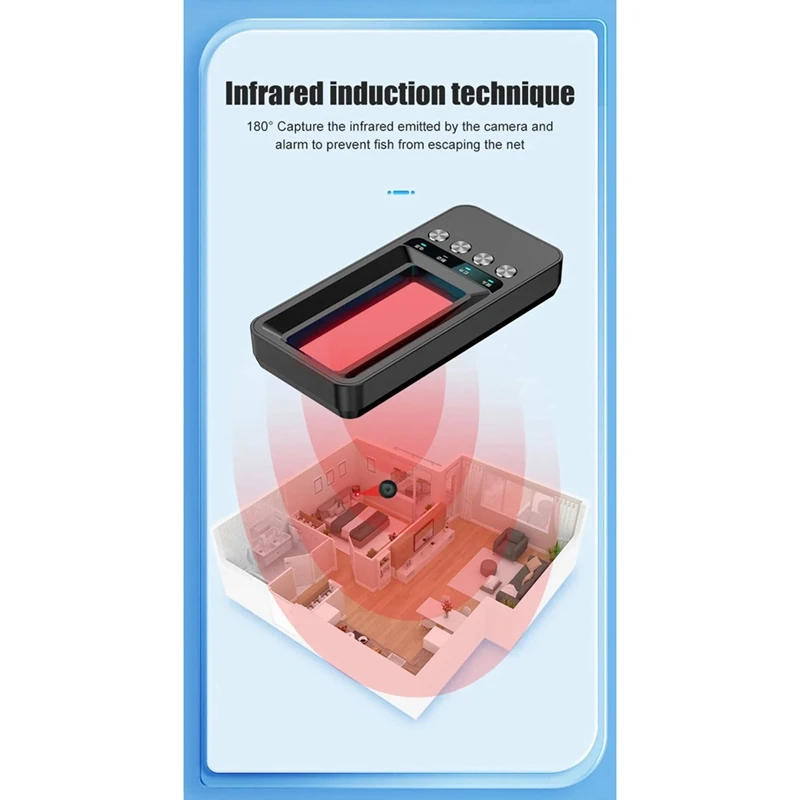 Infrared Ray Anti Candid  With Optical Filter Glass Hotel Privacy Protection Door Window Monitoring Easy To Use