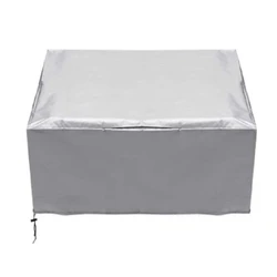Durable Waterproof Dustproof Cover for Office Equipment and Furniture (Silver)