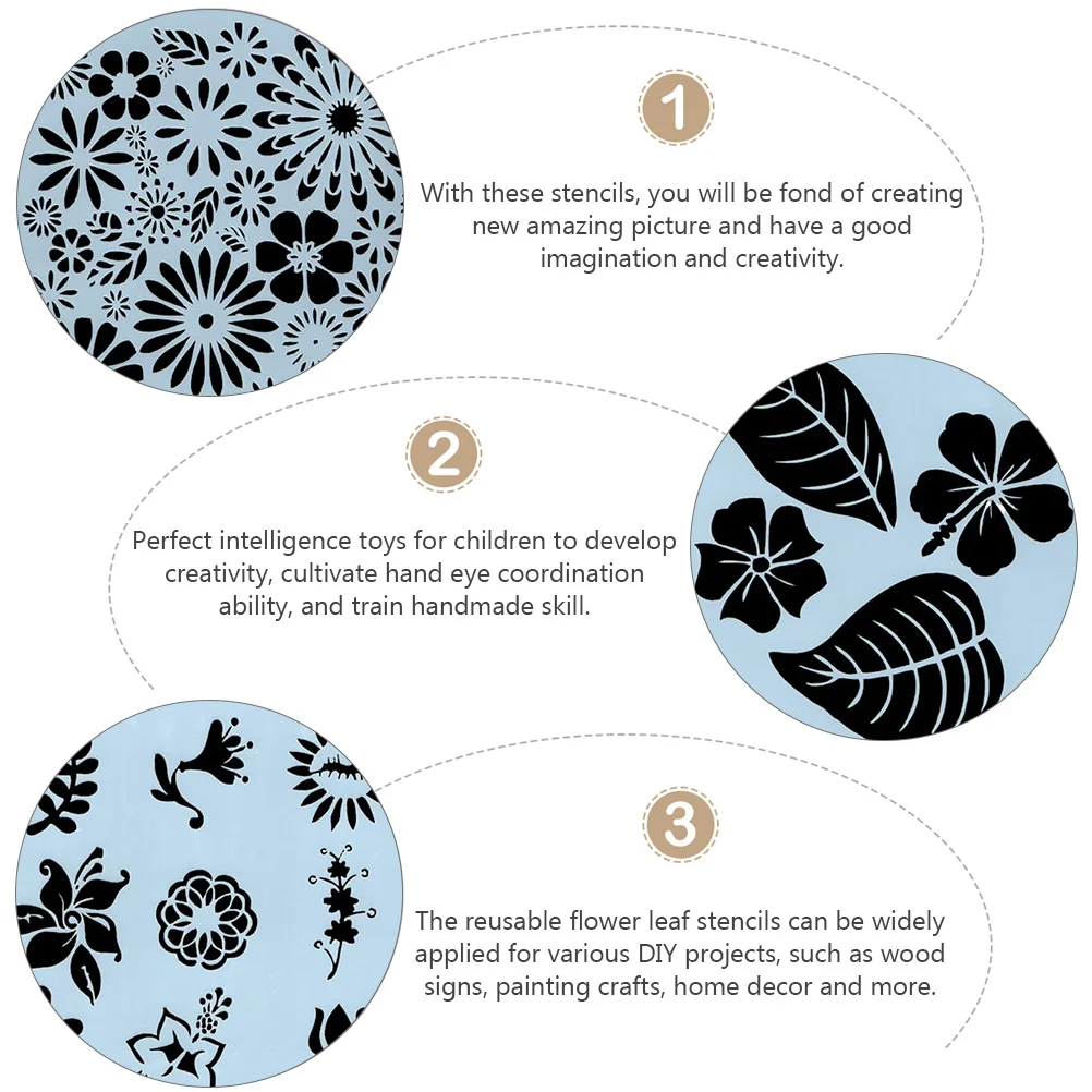 Рисунок 3 - цветочный вырез шаблон детские