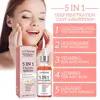5 In 1 Hyaluronic Acid Face Serum Moisturizing Vitamin C collagen Lightning Facial Serum Shrink Pores Skin Care