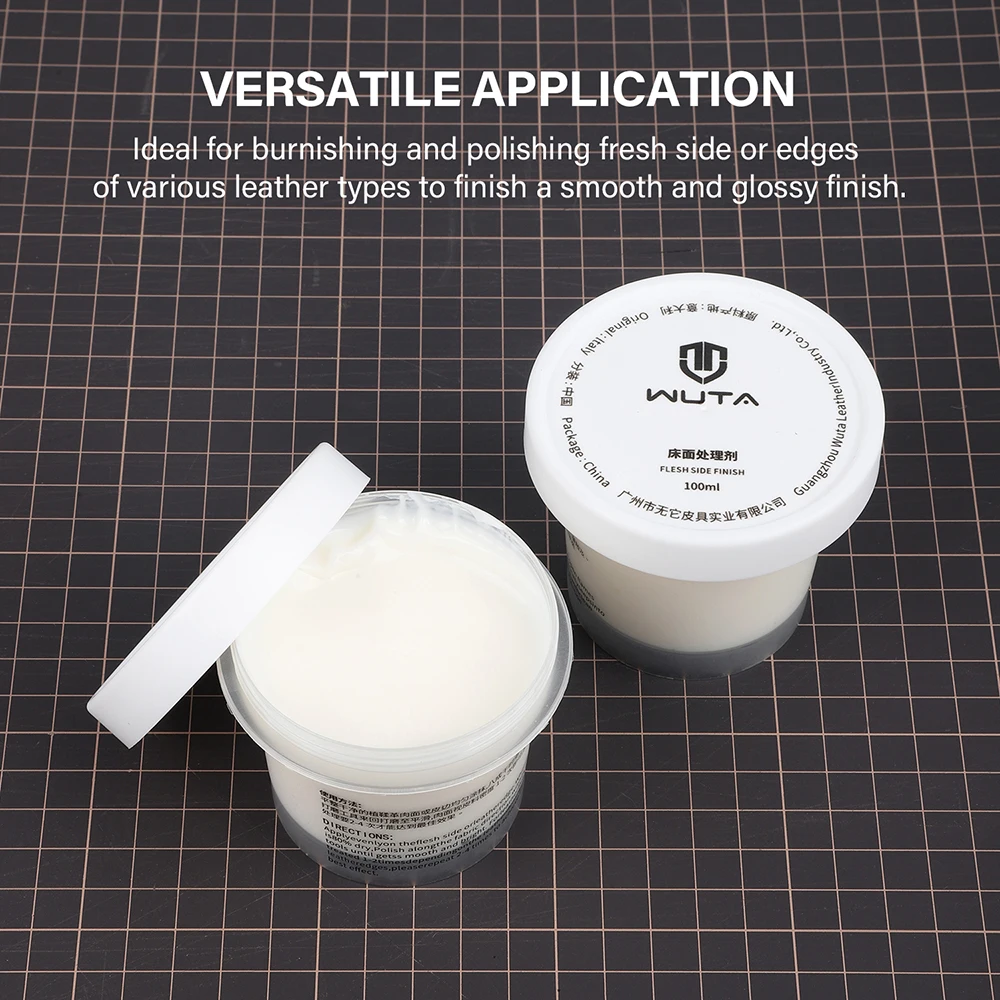 Leather Finish Tokonole Rougher Burnisher Gum Handcraft CMC Treatment Agent Italy Imported Edge Coat Paint