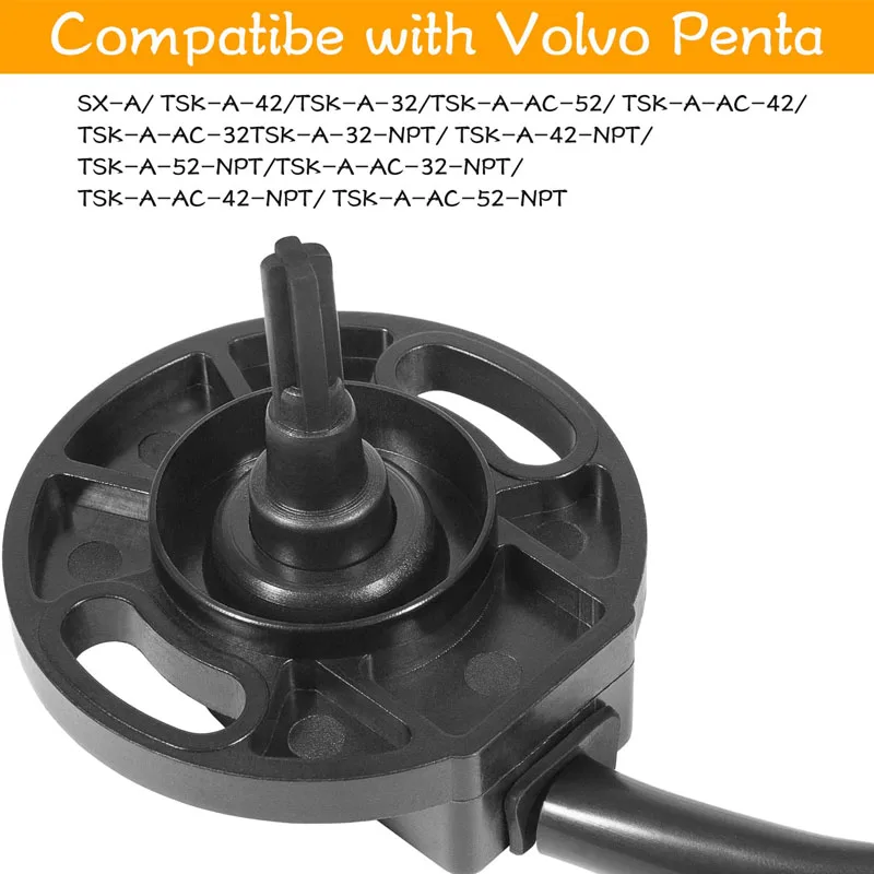 Boat Parts Trim Tilt Sender Sensor Sending For Volvo Penta SX-A, DPS-A, DPS-B Sterndrives Drive, Replaces 21484383, 3841840