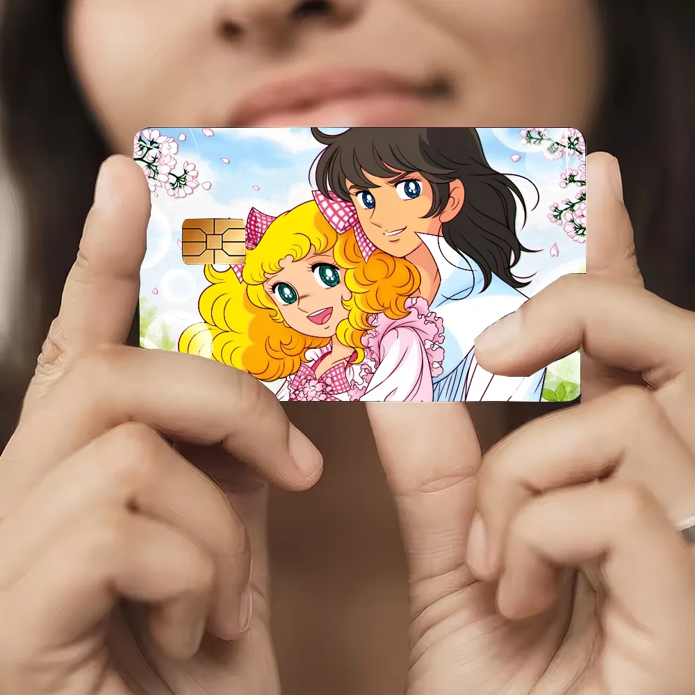 Anime Manga Candy Various Anime Bank Credit Cards Bus Pass Stickers Cool Decoration Waterproof Stickers Collection Toys Gifts