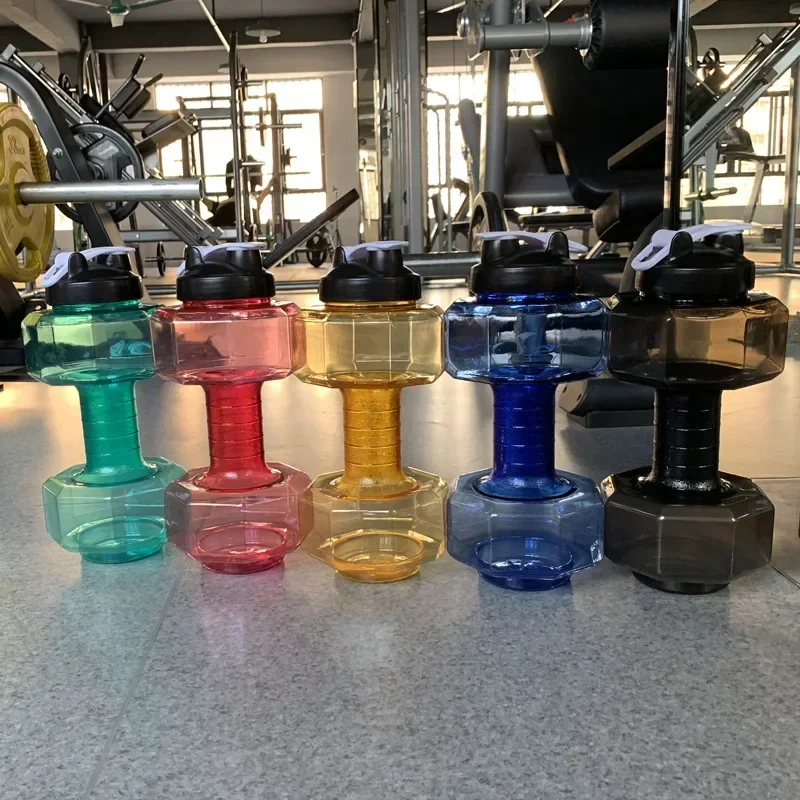 Water Dumbbell Bottle Gym Running Large Capacity Fitness Bodybuilding Outdoor Bicycle