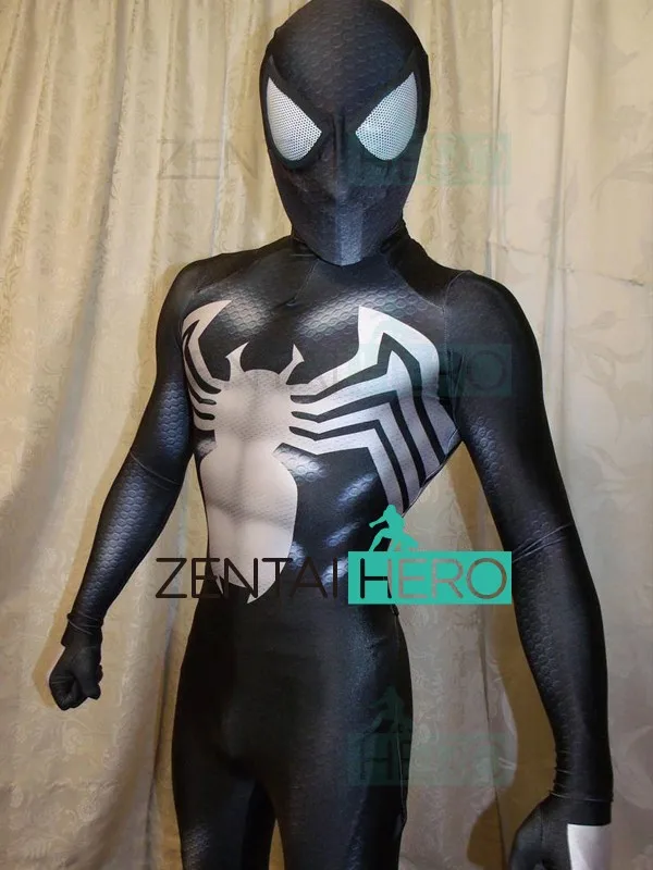 Newest Anime Black Venom Suit Symbiote 2 Cosplay Costumes Halloween Zentai Bodysuit Man Bodys Jumpsuits Adults Kids |