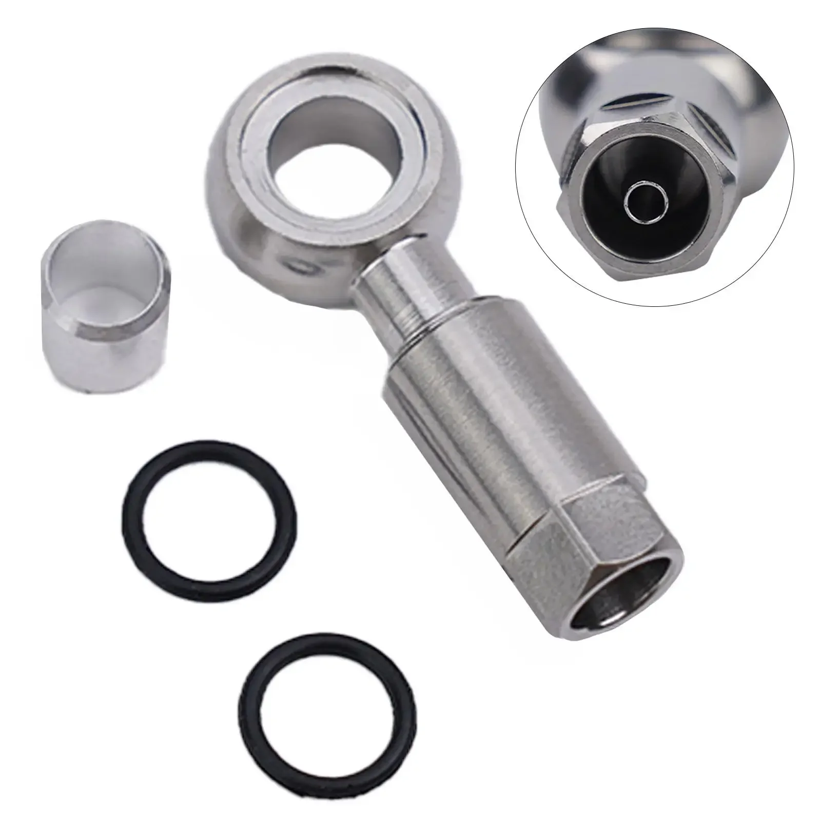 Bicycle Hydraulic Disc Brake Tubing Set Olive Head Connector Five-wire Body BH90 For-Shimano Hydraulic Brake Hose SLX/XT/XTR