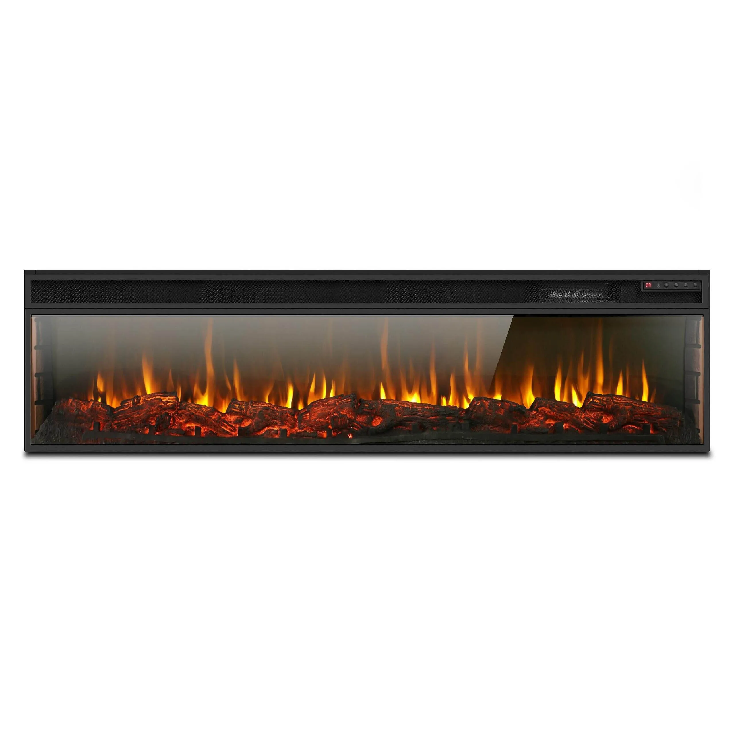 Electric Fireplace,40 Inch LED,Wall Fireplace,WiFi Smart Control,Fireplace Heater,Modern 3D Decor For Indoor Living Room 1