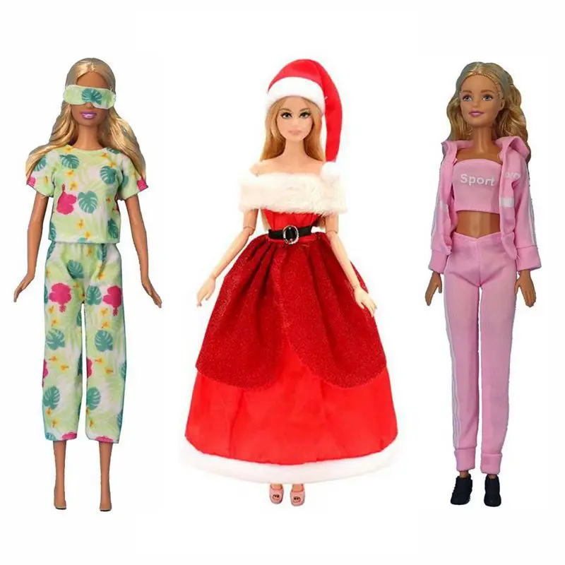 Kawaii Item Moda Boneca Roupas Crianças Brinquedos Dolly Acessórios Inverno  Casaco Usar Chapéu Sapatos Bolsas Para Barbie DIY Menina Jogo Presente De  $31,88