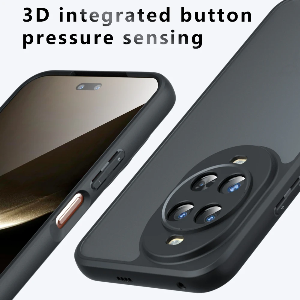 Ultra TPU Border Case Cover with 3D Integrated Button and Anti-Drop Airbag Protection